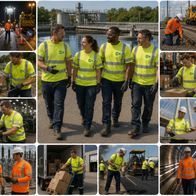 10 x Hi-Vis T-Shirt