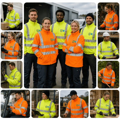 10 x Hi-Vis Fleece