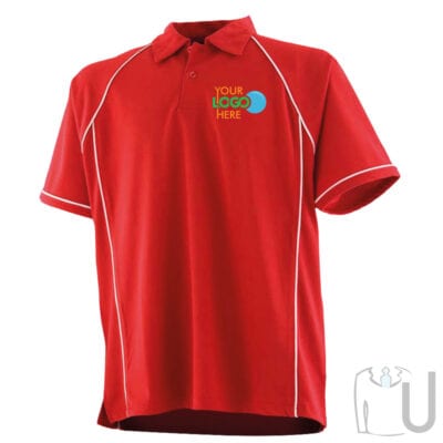 Childrens Piped Performance Polo