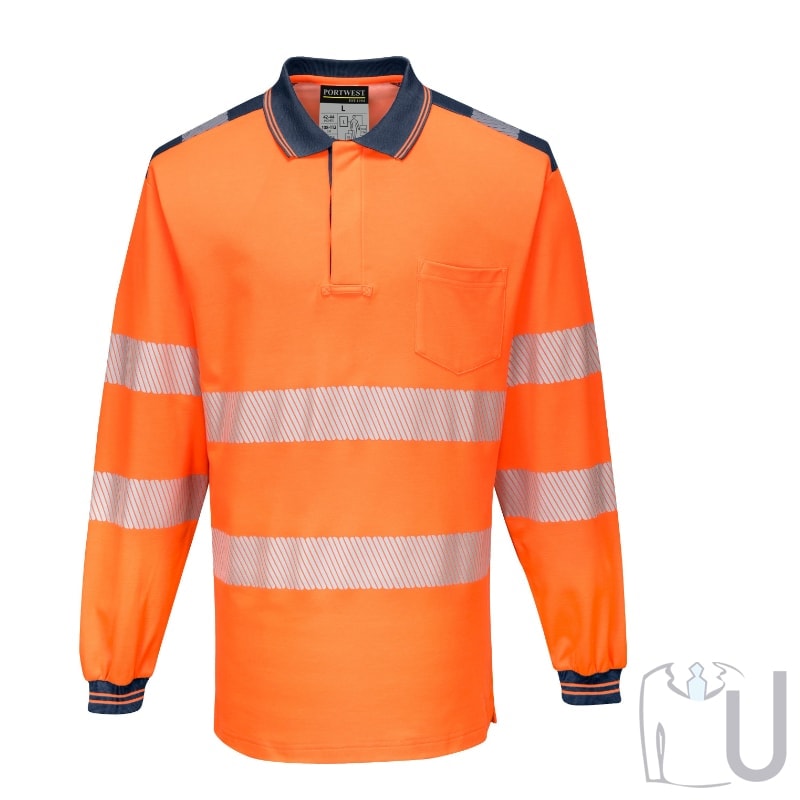 Hi-Vis Polo Shirt L/S