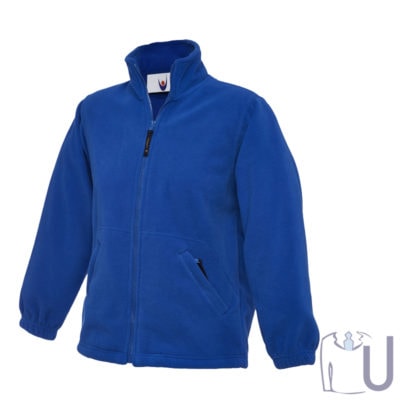 Childrens Full Zip Micro Fleece