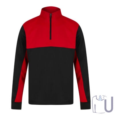 Childrens 1/4 Zip Tracksuit Top