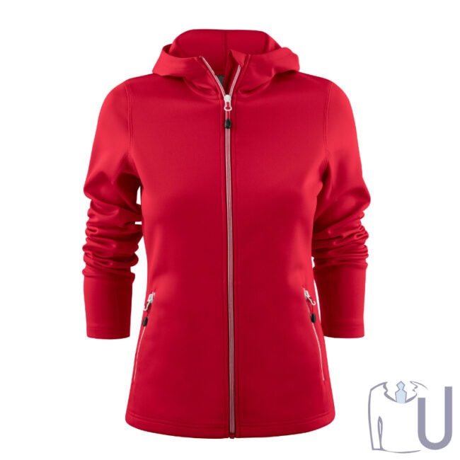 Active Ladies Layback Full Zip Hoodie