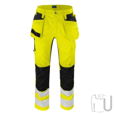Mens Stretch Hi-Vis Holster Work Trousers