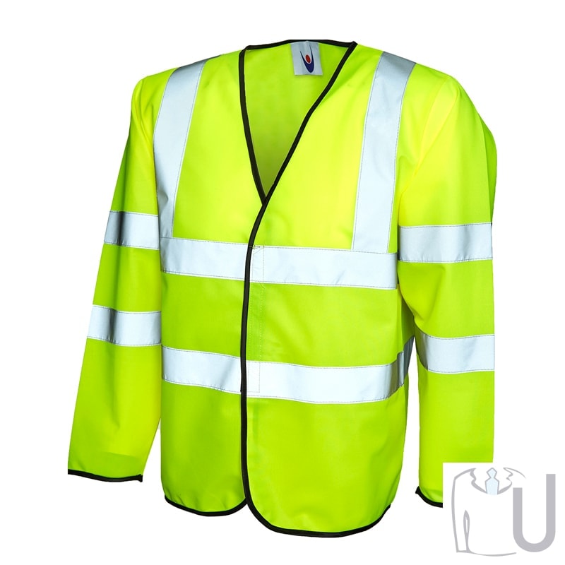 Hi Vis Long Sleeve Vest