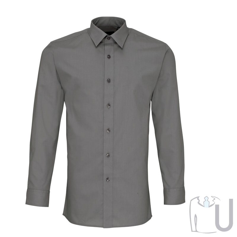 Fitted Poplin Shirt