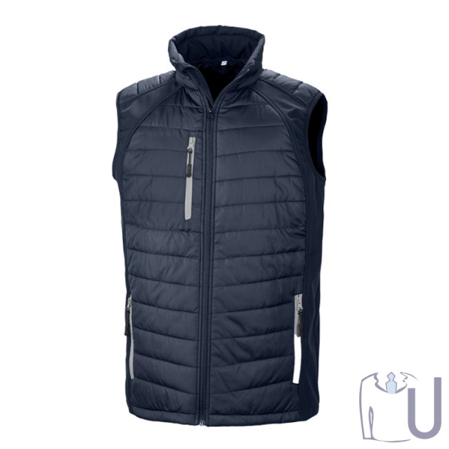 Compass Padded Softshell Gilet - Image 10