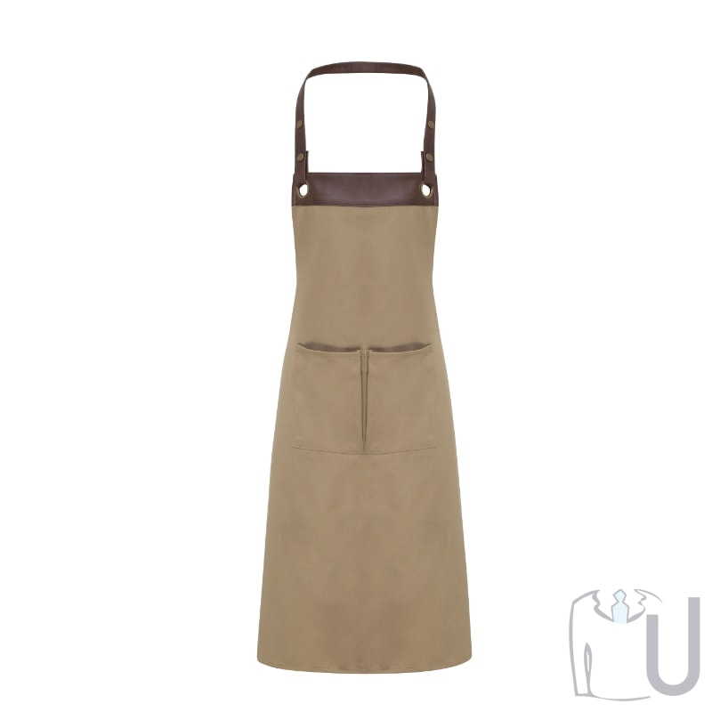 Espresso Bib Apron