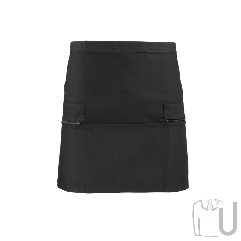 Zip Pocket Waist Apron