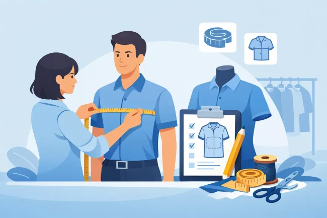 How to Measure Staff Uniforms for a Better Fit