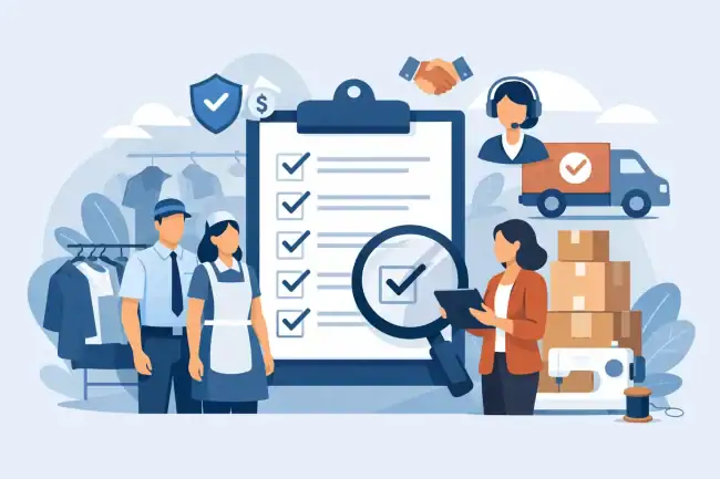 Staff Uniform Supplier Checklist for Buyers